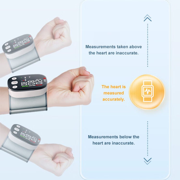 Rechargeable Wrist Blood Pressure Monitor