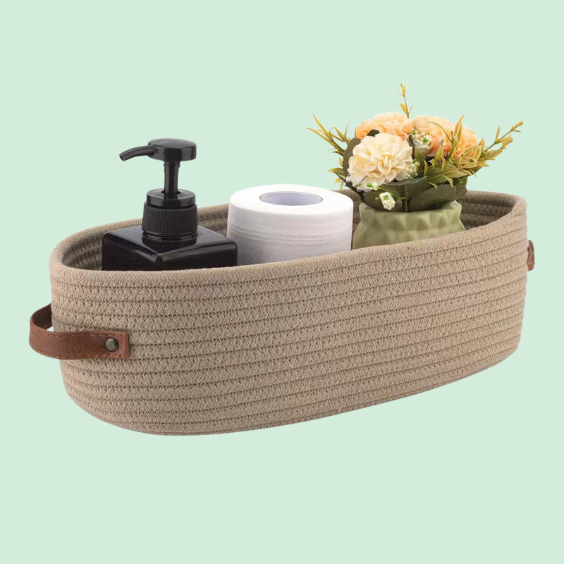 Badezimmer-Aufbewahrungskorb, Aufbewahrungskorb, Aufbewahrungskorb