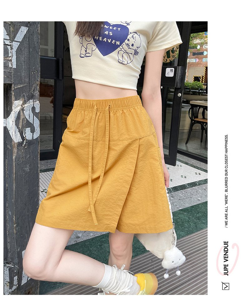 Atmungsaktive High Waist Shorts für Frauen