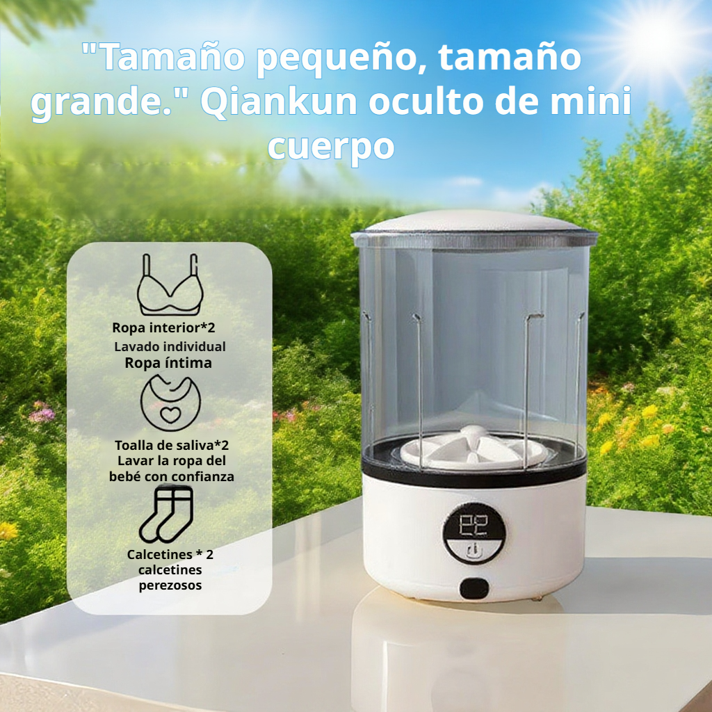 Lavadora portátil inalámbrica para ropa interior