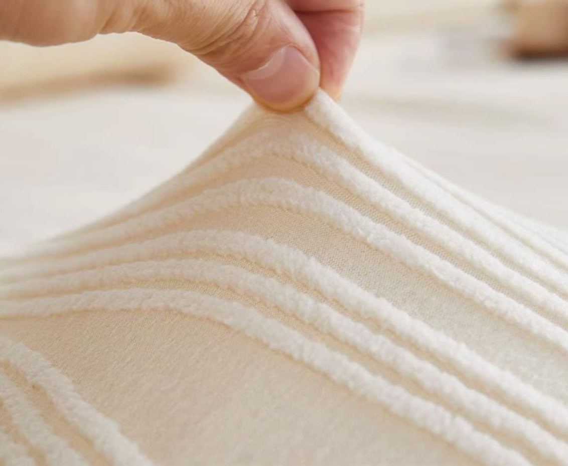 Easy fit sofa cover in simple modern style