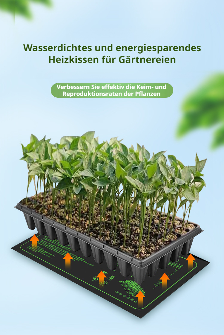 Wasserdichte Heizmatte für Pflanzen im Garten