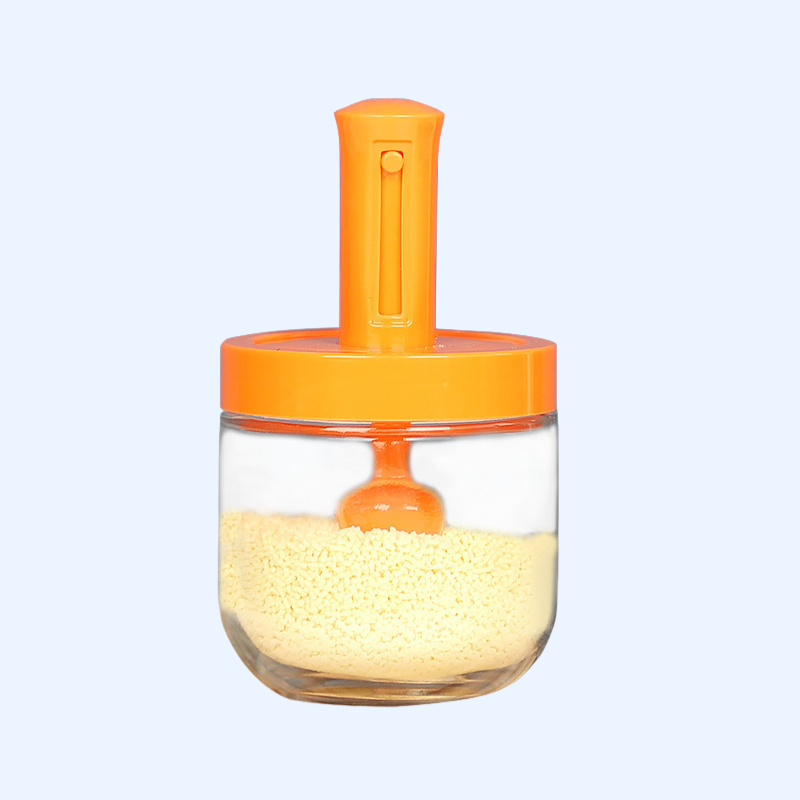 주방 밀봉 숟가락 뚜껑 일체 조미료 탱크