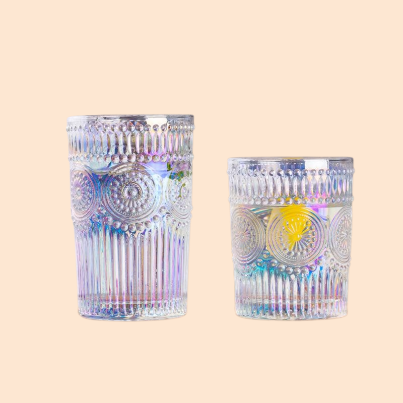 납 없는 유리 해바라기 컵