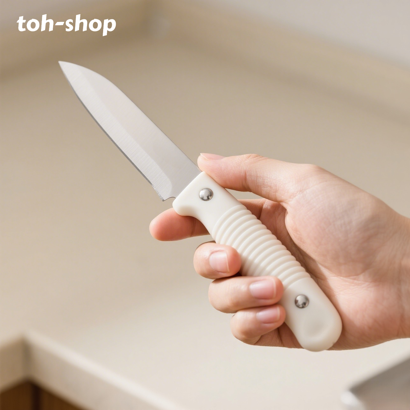 rozsdamentes acél gyümölcskés