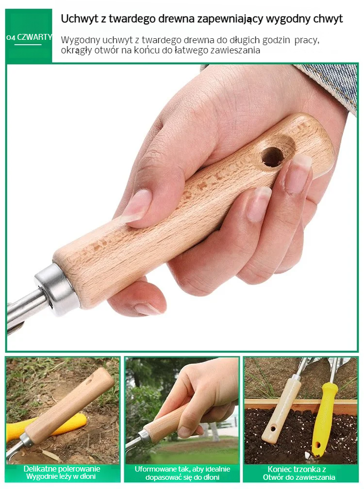 Narzędzie ogrodowe do wyrywania chwastów