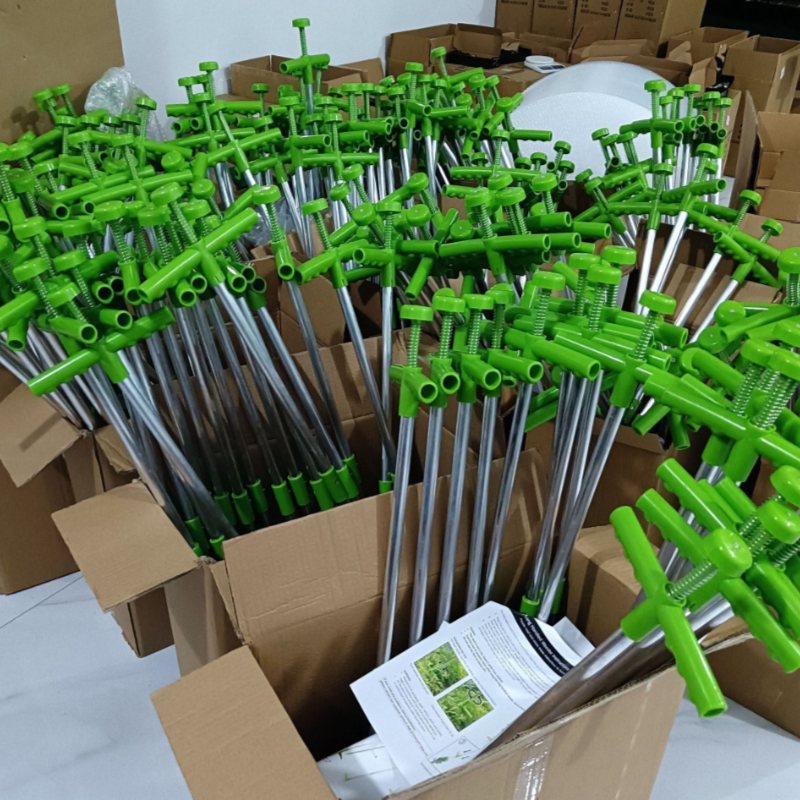 정원뽑기 분할 이중절 수동 알루미늄관 원예공구 제초기 나물 캐기 잡초공구