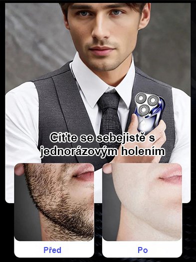 Chytrý holicí strojekChytrý holicí strojek