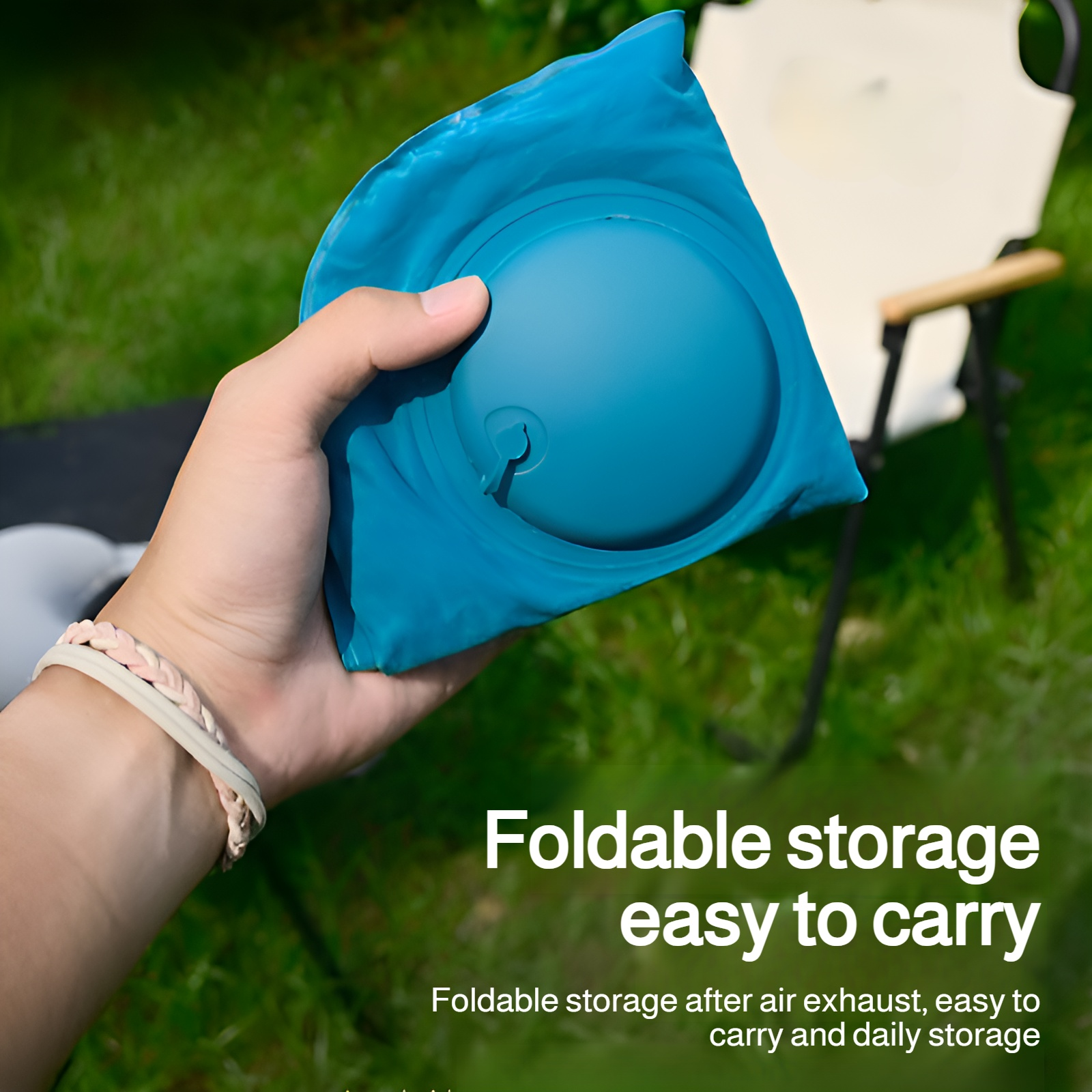 Foldable Portable Inflatable Pillow