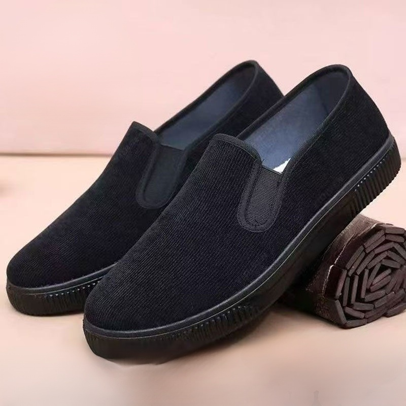 軟底防滑透氣一腳蹬男鞋