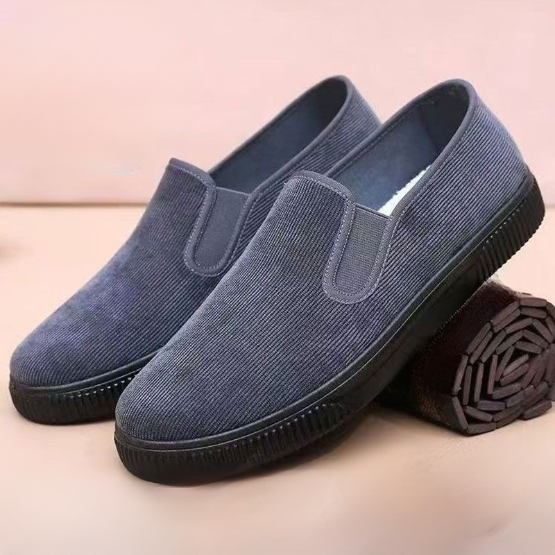 軟底防滑透氣一腳蹬男鞋