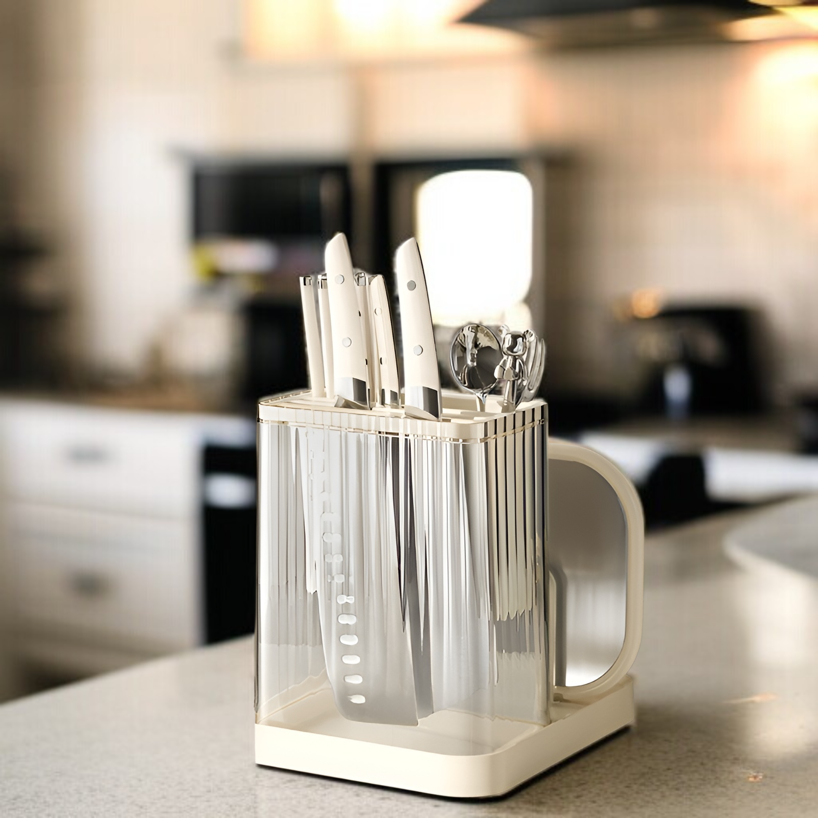 Soporte multifuncional para cuchillos de cocina