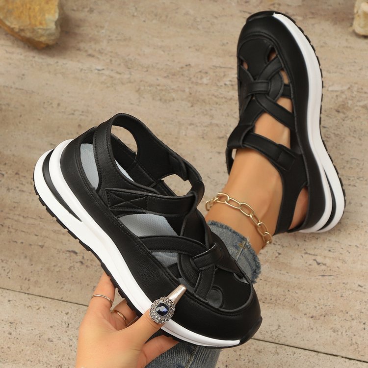 여름용 통굽 웨지 샌들 밑창 구조