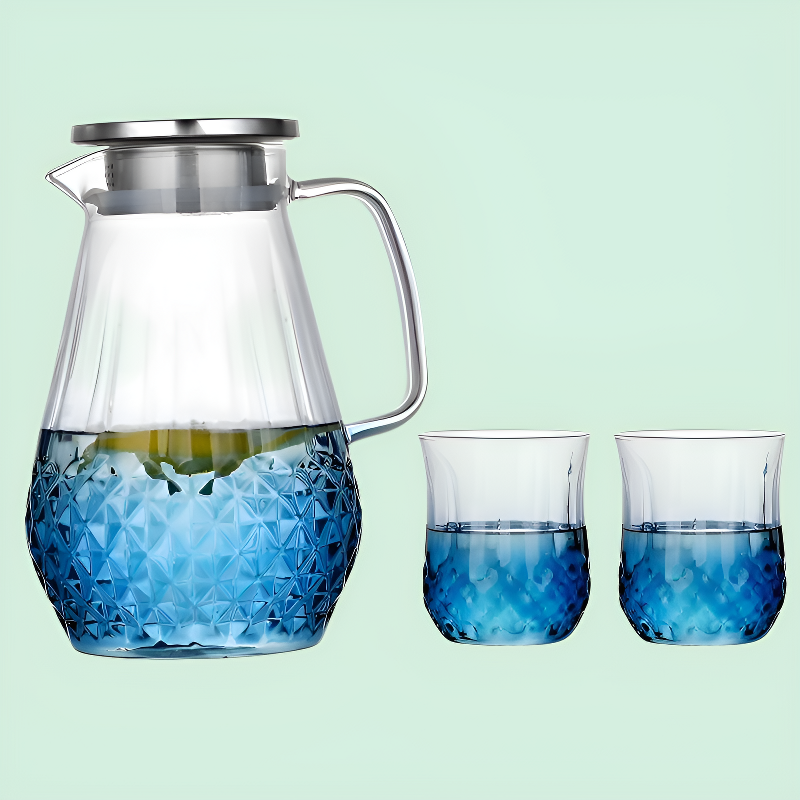 グラデーション冷水ポット       冷熱両用