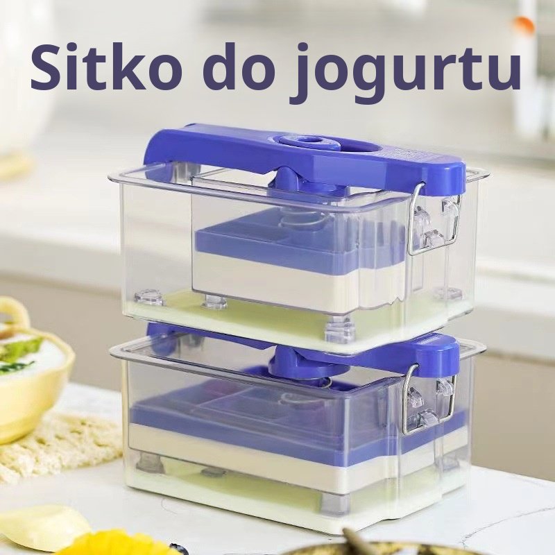 Sitko do jogurtu Narzędzie do oddzielania serwatki Stara miska jogurtu o dużej pojemności skompresow