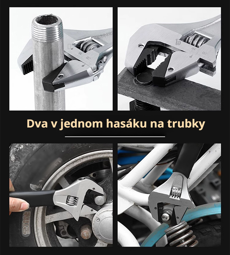 Detail nastavení velikosti klíče