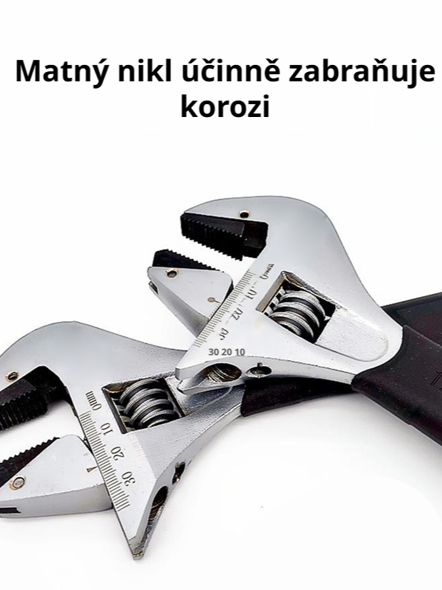 Nastavitelný klíč s vysokou pevností, multifunkční plochý klíč