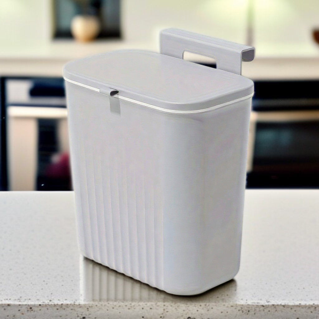 뚜껑이 있는 가정용 벽면 수납통