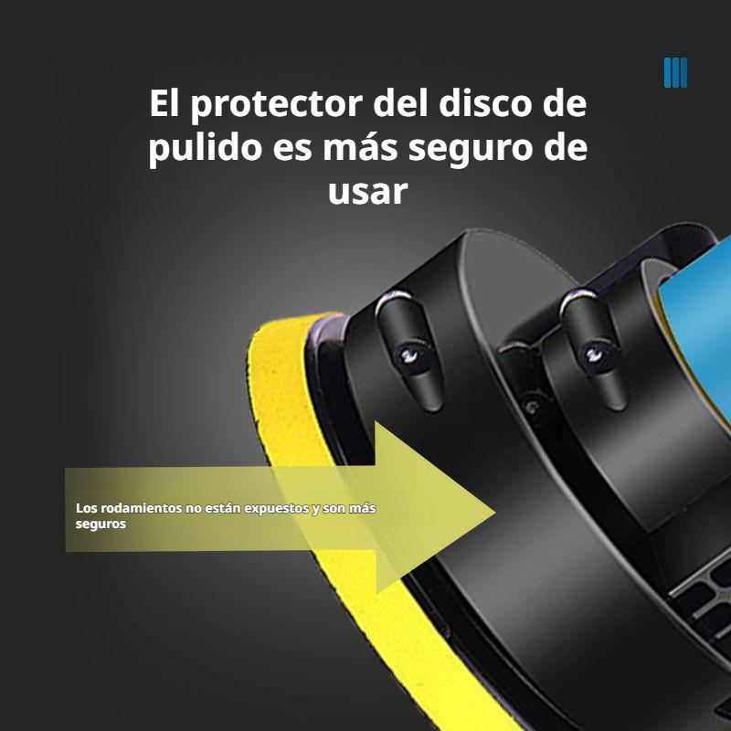 Máquina pulidora pequeña para automóviles