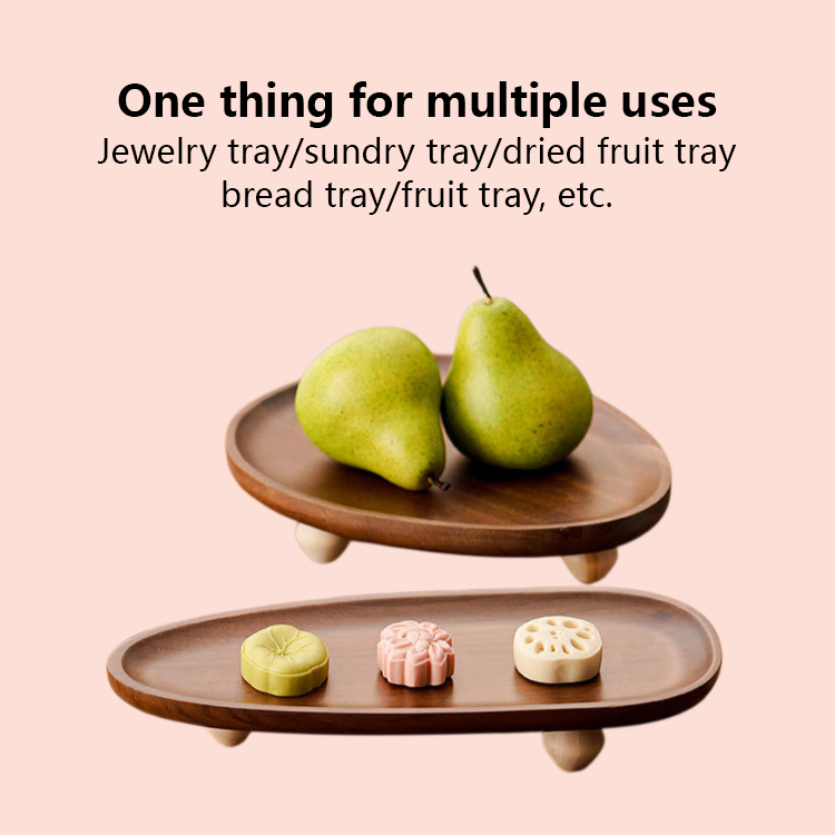 Irregular snack storage tray