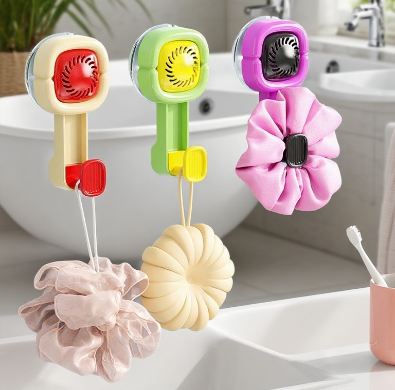 免釘設計香薰吸盤掛鉤細節圖