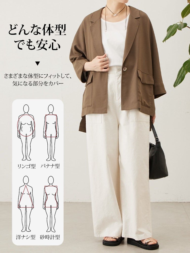 【楽天3冠★リピート率94.2%】UVカット 接触冷感 ジャケット レディース。アイロン不要・手洗いOK！365日シワ知らずの美シルエット。
