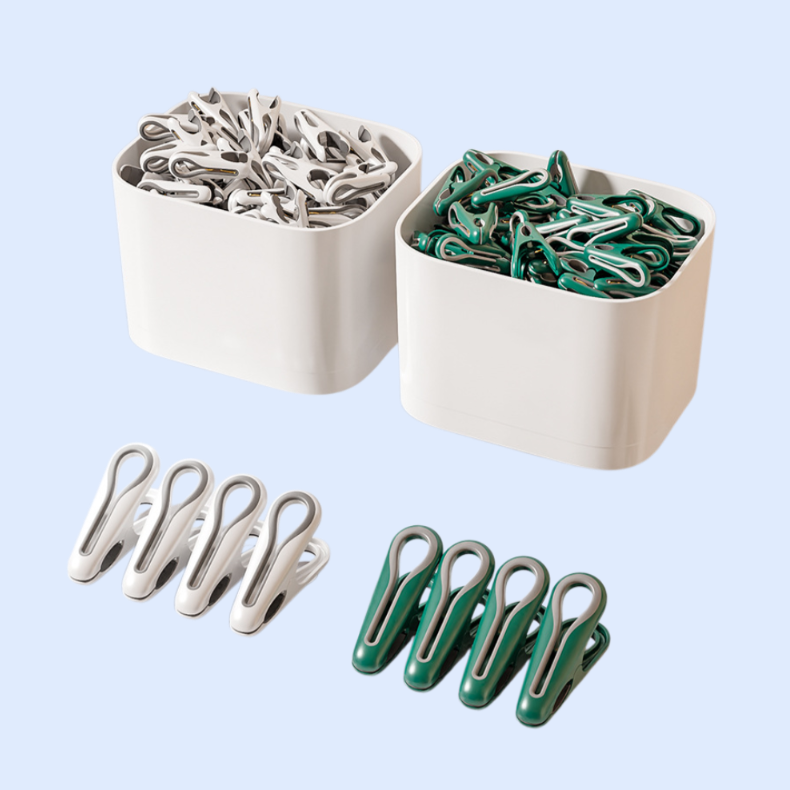 자국 없는 강력 고정 빨래집게