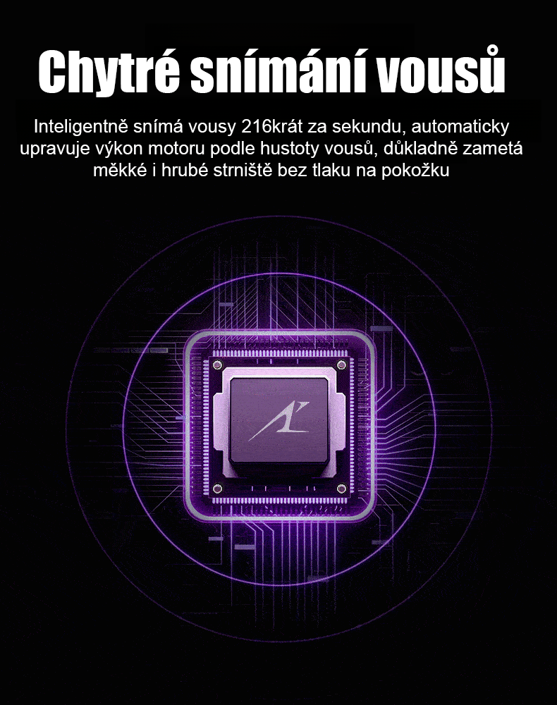 Nový mini dvouhlavý elektrický holicí strojek