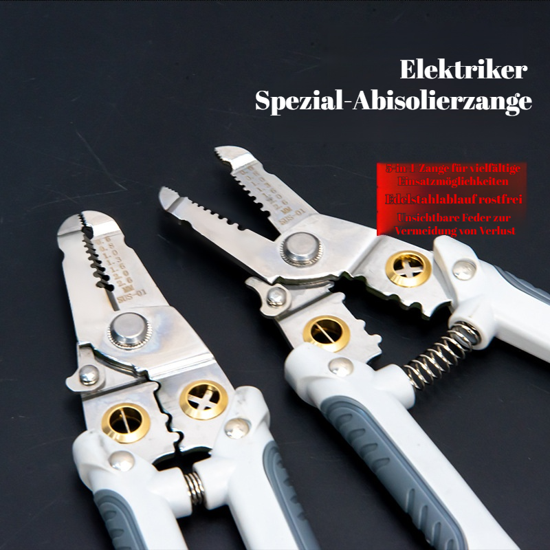 Industriequalität Elektriker Spezialwerkzeuge Multifunktions-Abisolierzange Drahtschneidezange
