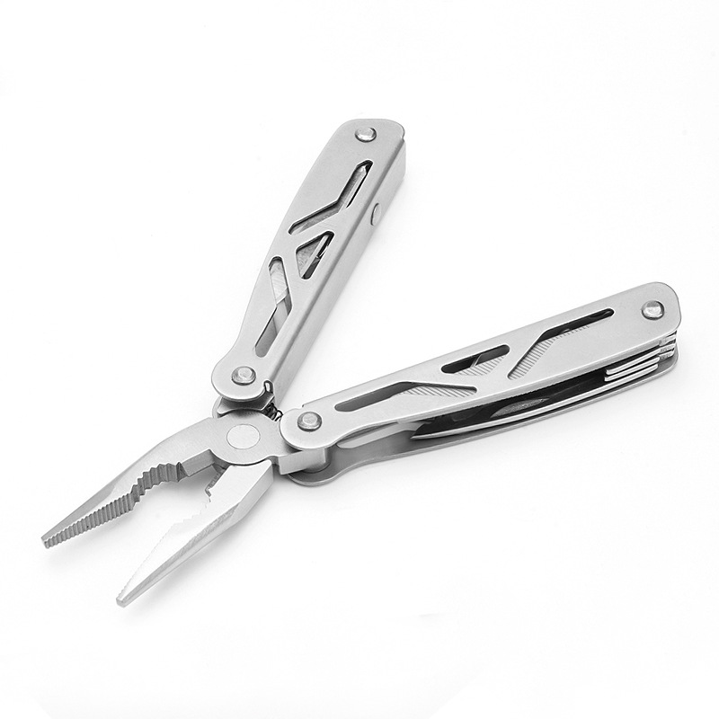 Camping small screw folding pliers repair tools portable needle-nosed pliers multi-function pliers