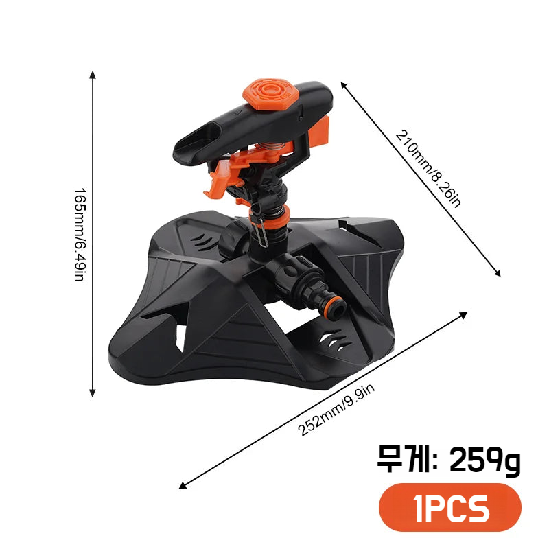 전용 자동 스윙 스프링클러 포탑 정원 정원 스프링클러 관개 노즐 양생 정원 자동 스윙 스프링클러