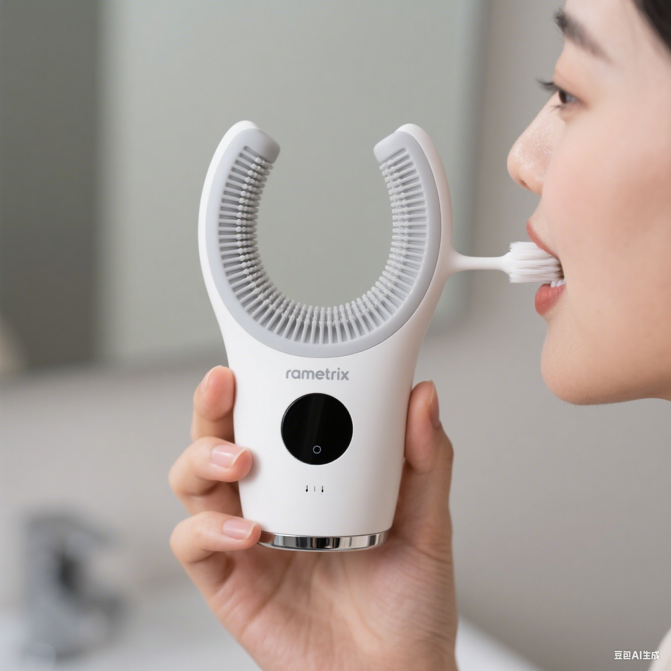 [Von Zahnärzten entwickelt] 10-Sekunden-vollautomatische, faule U-förmige elektrische Zahnbürste