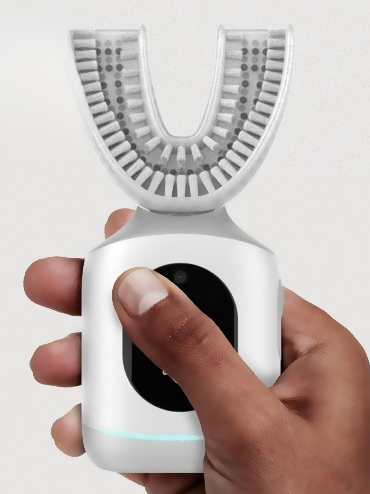 [치과 의사 개발] 10초 전자동 U자형 전동칫솔