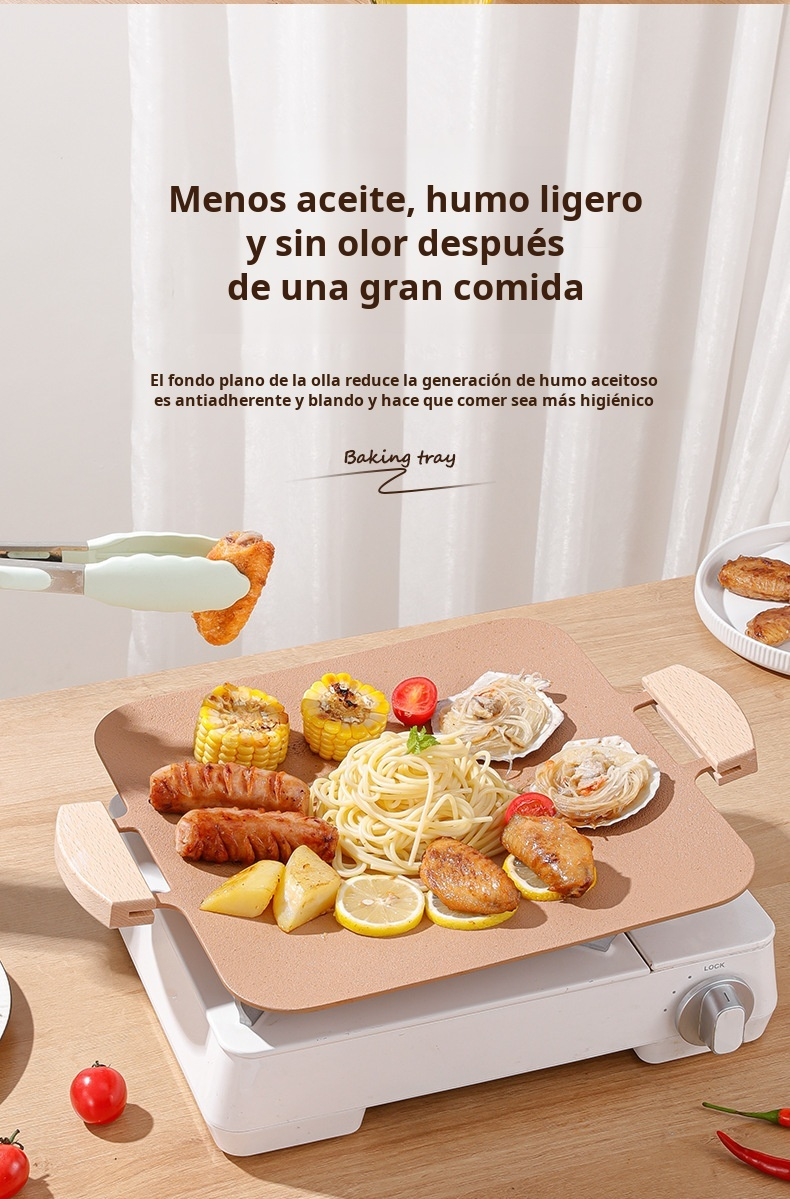 Bandeja para hornear antiadherente al aire libre