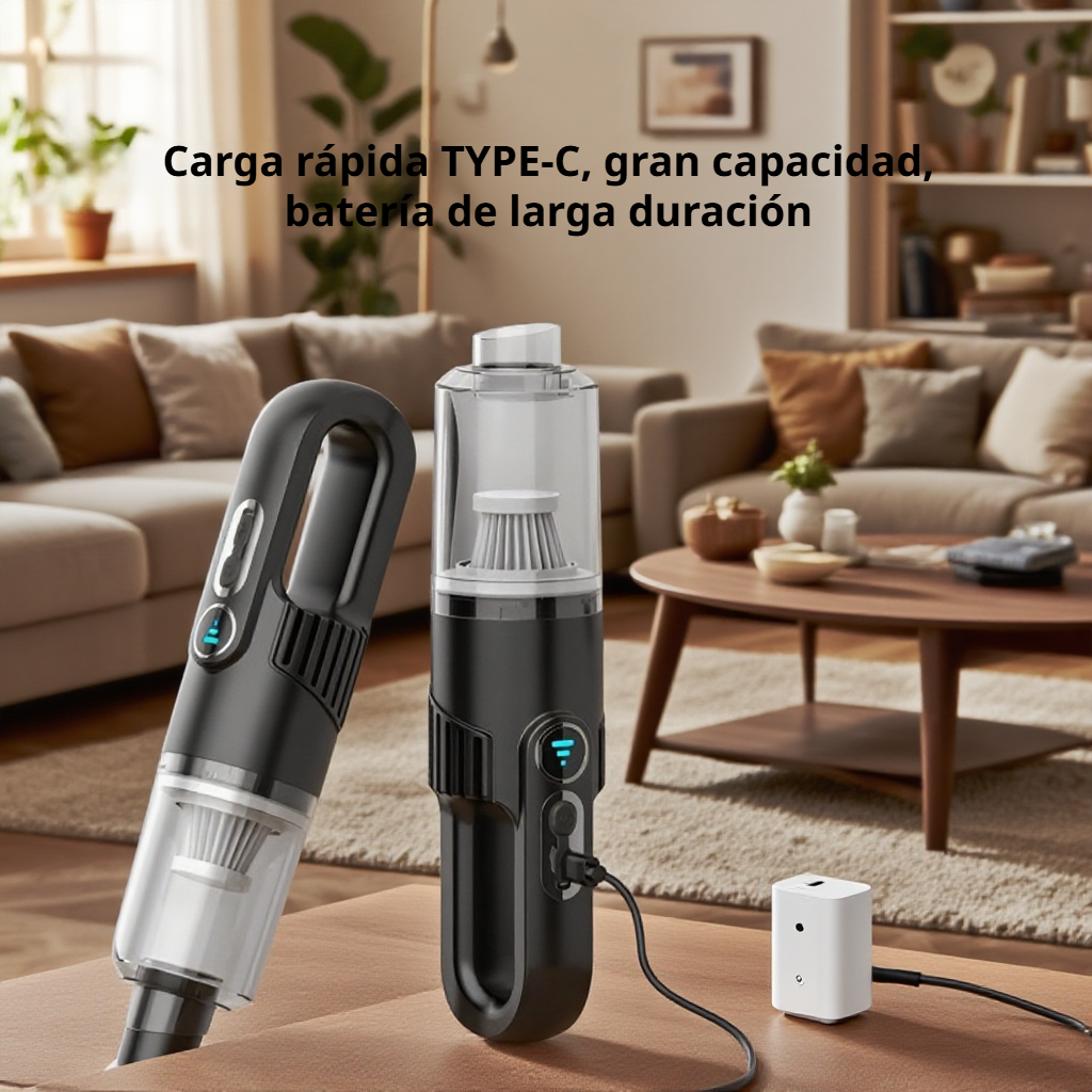  Aspiradora inalámbrica multifuncional de alta potencia