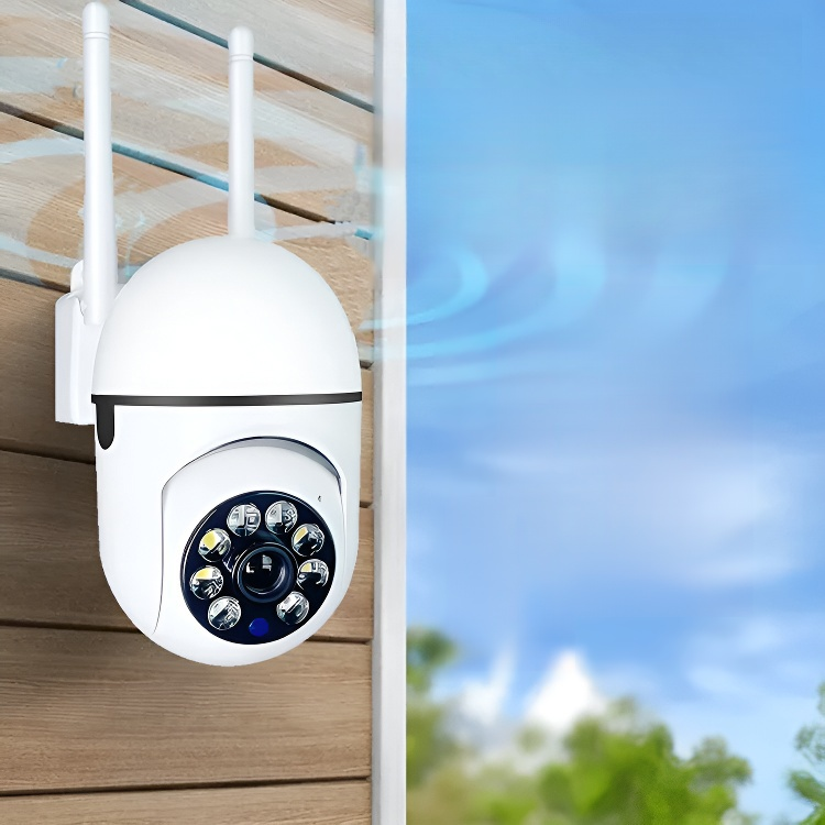 Humanoid tracking smart graffiti wifi home camera