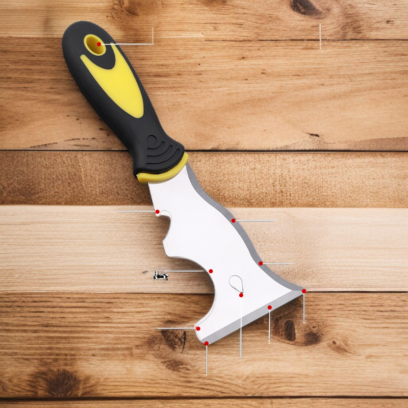 다용도 청소삽 바닥 두꺼운 스크레이퍼 그레이 청소도구 스테인레스 스틸 두꺼운 다용도 청소삽