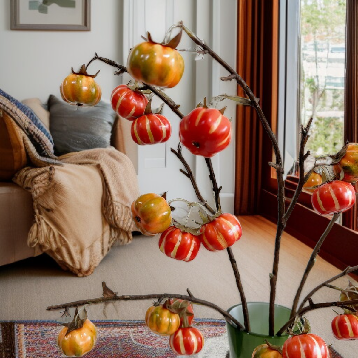 Simulace falešné dýně domácí dekorace svatební simulace květiny