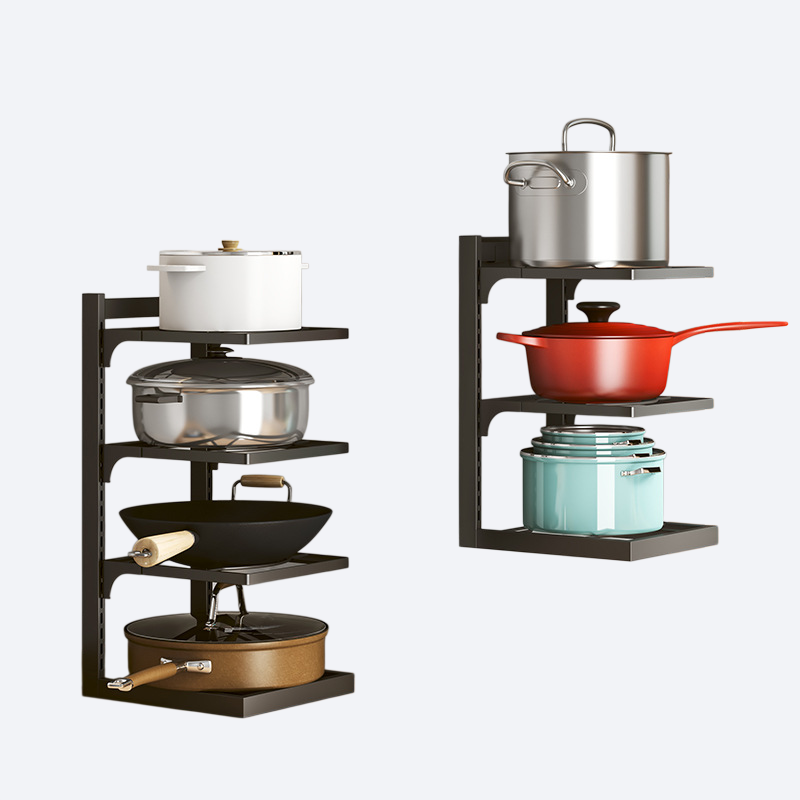 주방 냄비 받침대 다층 거치대