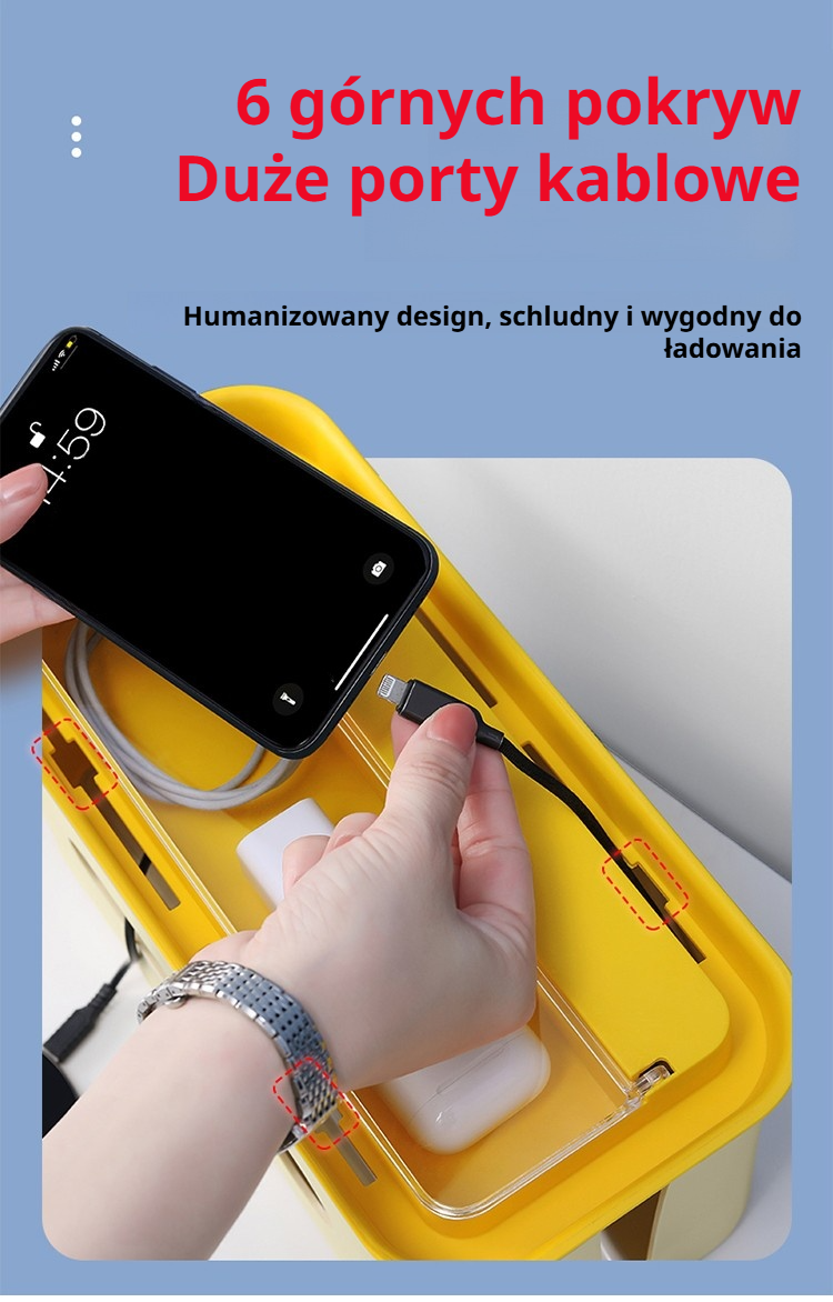 Praktyczna skrzynka do ukrywania kabli