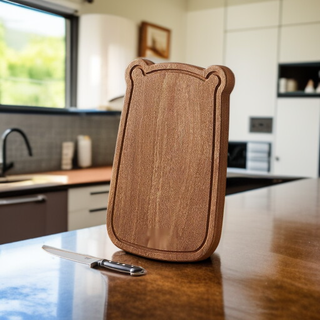 キッチン家庭用黒檀丸太まな板