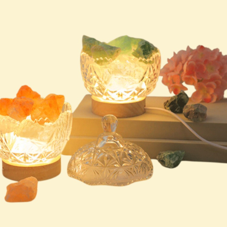 내추럴 크리스탈 스톤 디퓨저 컵