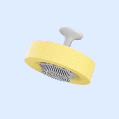 台所の取り外し可能な食器洗浄スポンジ洗浄吸盤付き百清潔布スポンジ洗浄汚れ魔力洗浄