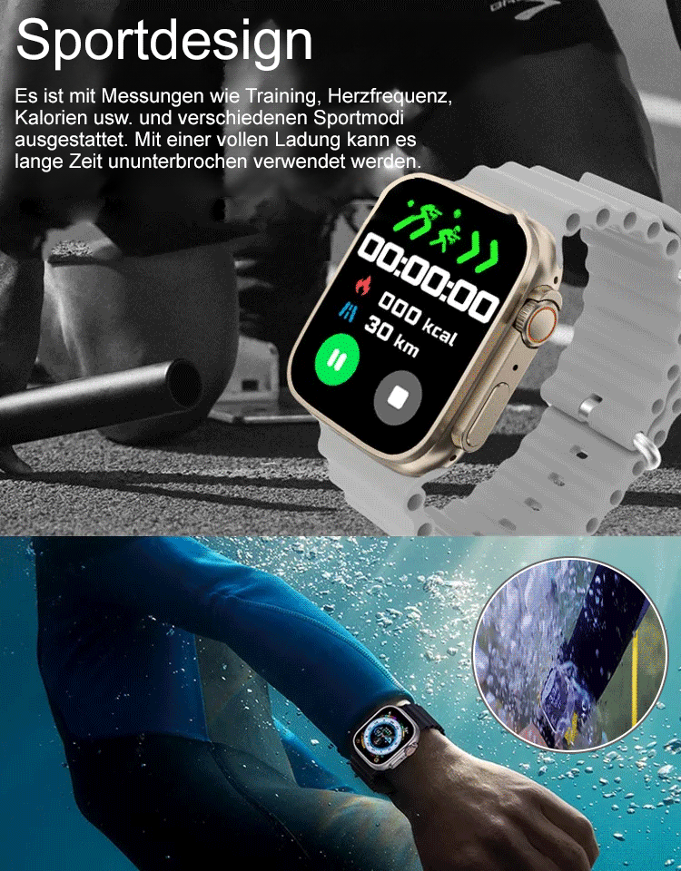 s8ultra Bluetooth-Kopfhörer 2-in-1