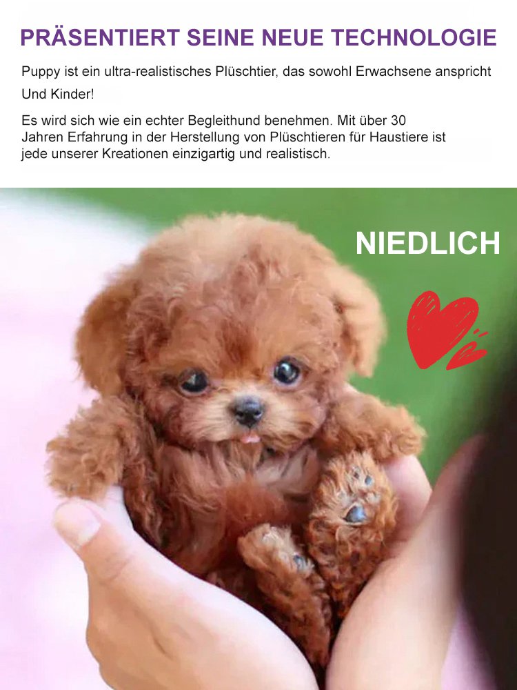 Mein realistischer Roboterwelpe