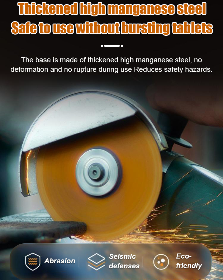 Composite multifunctional cutting disc 3-piece set