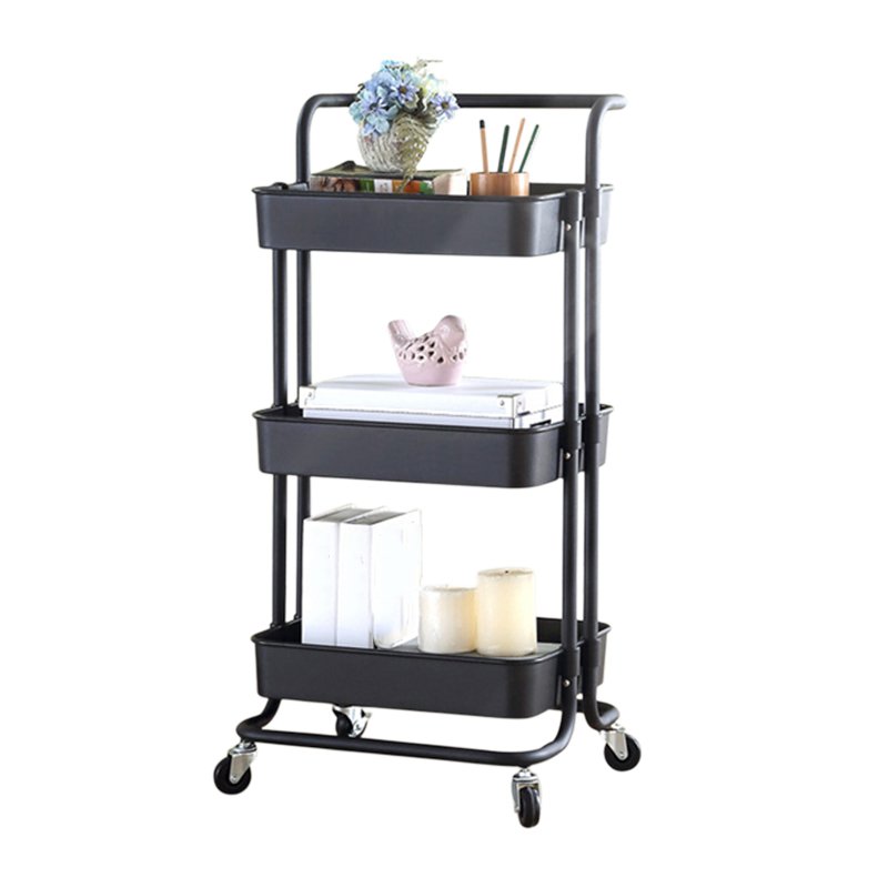 キャスター付き収納棚