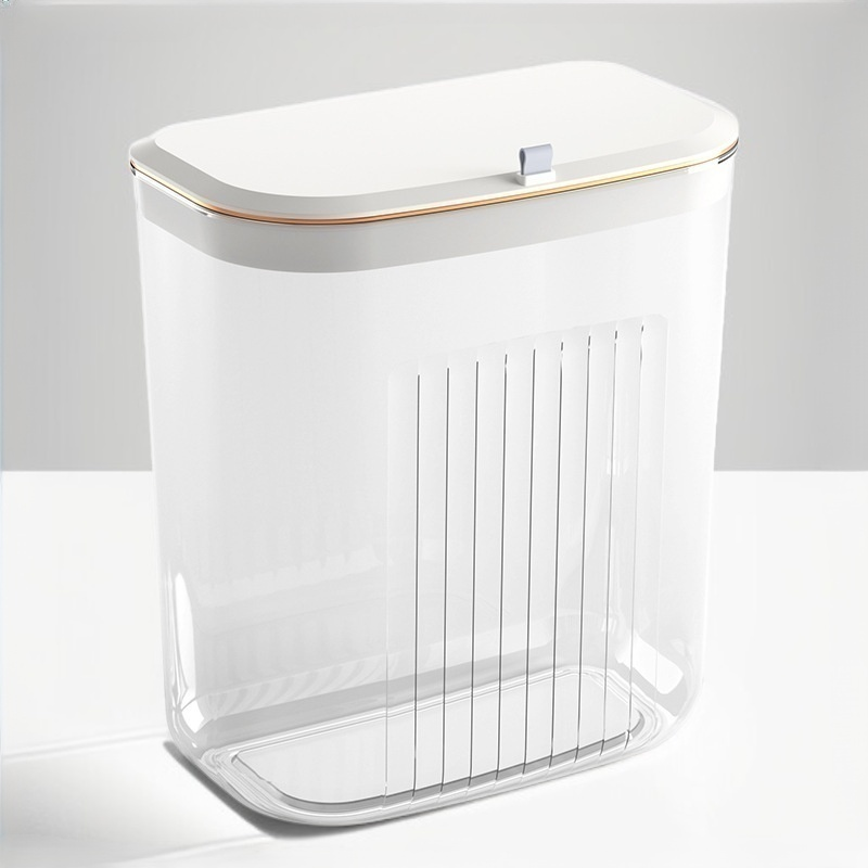 Waterproof wall mounted bathroom dirty clothes basket