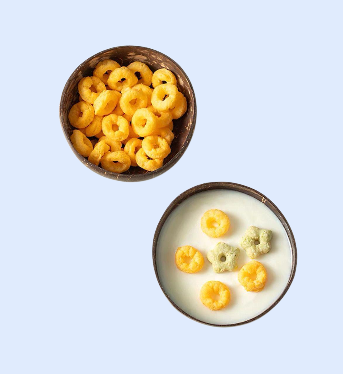 천연 코코넛 껍질 나무 그릇