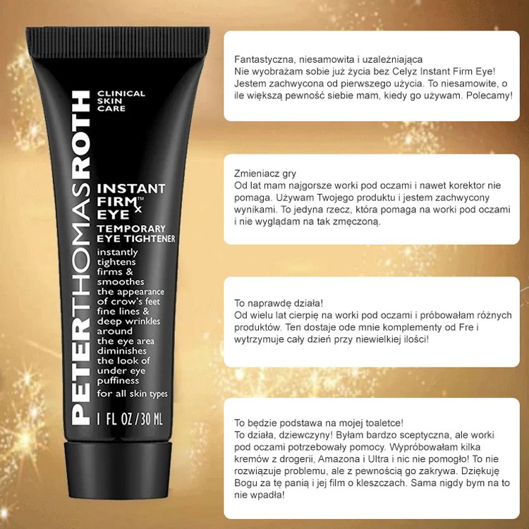 Krem pod oczy ujędrniający peterthomasroth